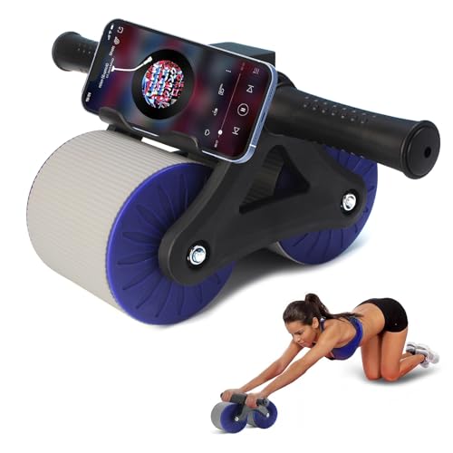 Automatic Rebound Abdominal Wheel, Ab Roller Wheel with Automatic...