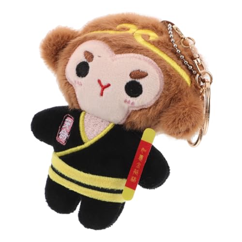 UPKOCH Muñeca Goku Negra de Peluche Cojín para Decoración de Dormitorio Forma de Dibujos Animados