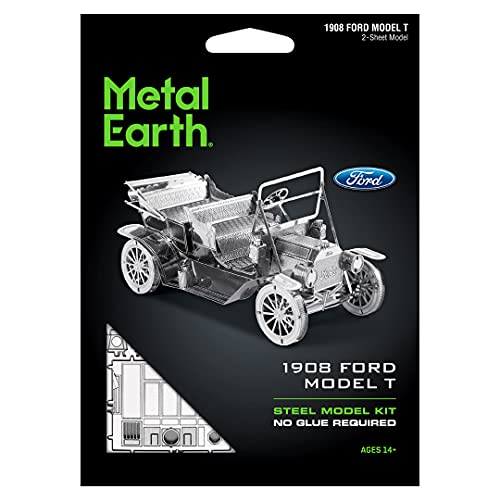 Fascinations Metal Earth 1908 Ford Model T 3D Metal Model Kit Scale
