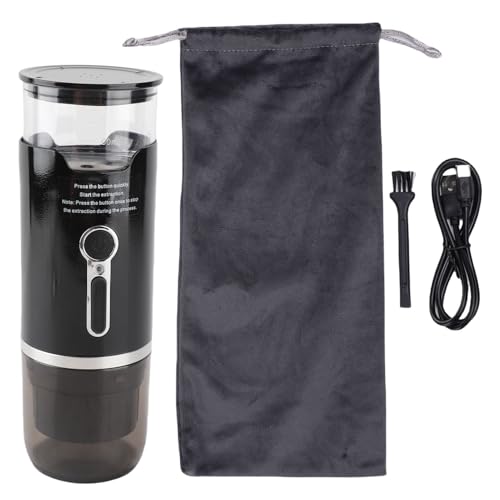 Cafetera portátil automática con batería y 1.5 tazas