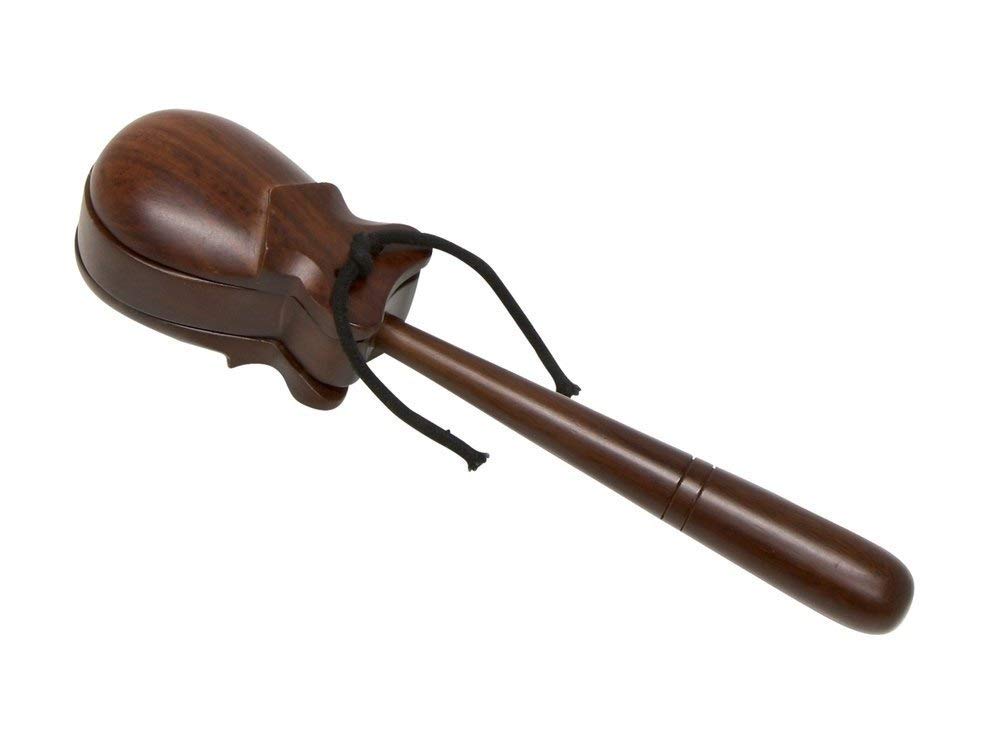 Gewa Castagnettes - 830420 - Nahar bois - avec manche - seul - version professionnelle