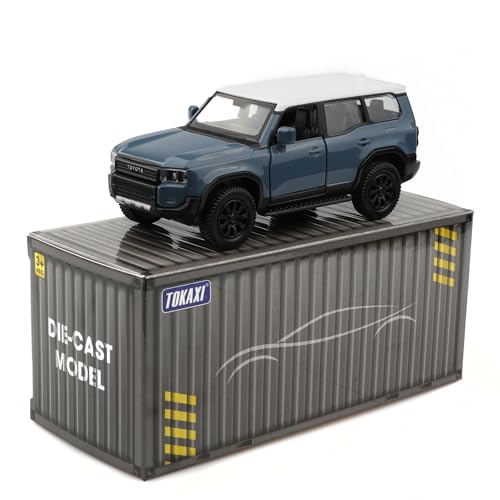 Modelo a escala 1:36 Toyota Land Cruiser diecast miniatura 6
