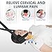 Adjustable Neck Stretcher & Portable Cervical Traction Device for Home，Relieve Neck Pain, Spinal Decompression and Posture Correction