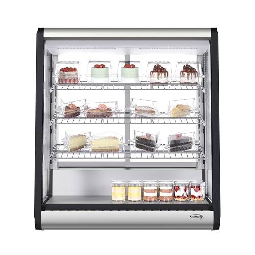 KoolMore 31 in. 4-Tier Display Fridge