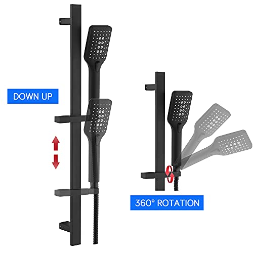 TRUSTLIFE Saliscendi Doccia con Soffione Asta