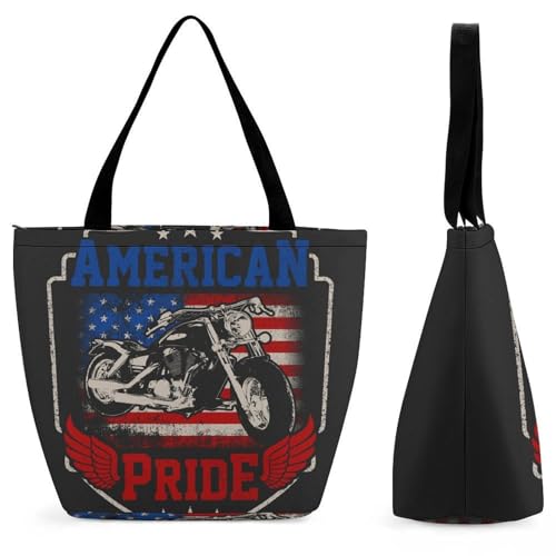 Sac de shopping pour voyage au look moto américaine pour vos escapades citadines