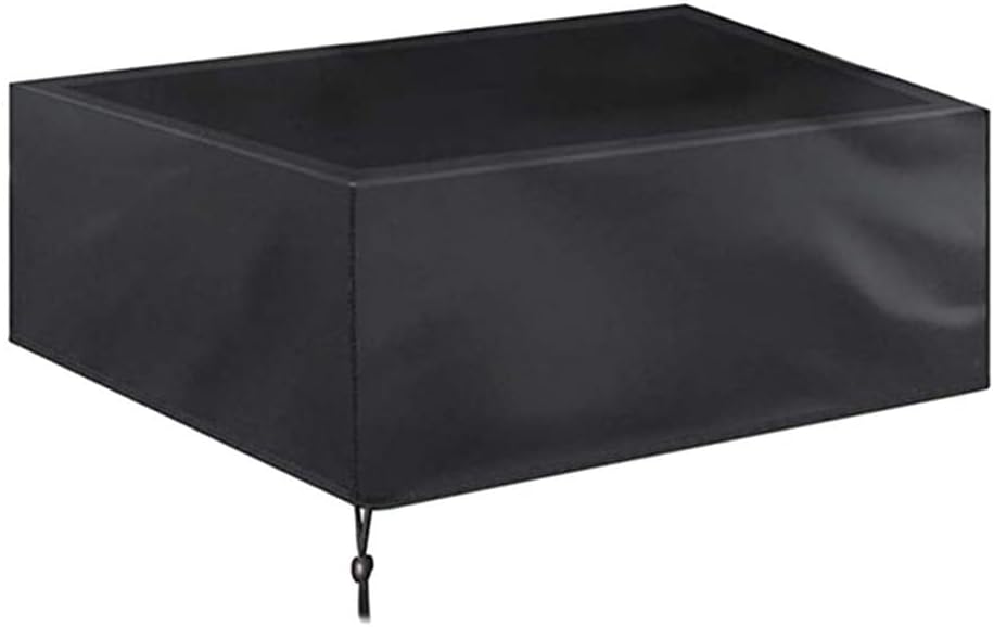 210D Pool Table 7/8/9 FT, Heavy Duty Waterproof Outdoor Billiard Table Covers with UV, Windproof Straps Garden Patio, Black(8 feet)