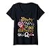 Femme Entrer dans mon 30e anniversaire comme une reine | 30 ans T-Shirt avec Col en V