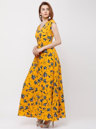 Image of Tokyo Talkies Women's Short Sleeves V-Neck Printed Dresses | Stylish Dresses | Casual Dresses