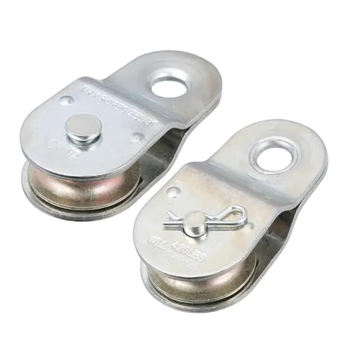 Poulie industrielle pour câble de levage de grue et machine de remorquage mécanique x2