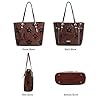 Montana-West-Large-Tote-for-Women-Concealed-Handgun-Carry-Purse-Monogram-Handbag-Laptop-Bag Montana West Bucket Bag for Women Leather Stylish Small Shoulder Handbags Cute Hobo Crossbody Bags