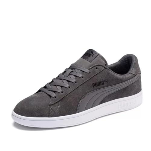 Tênis Smash V2 Bdp, Puma, Adulto Unissex, Cinza/Preto/Branco, 40