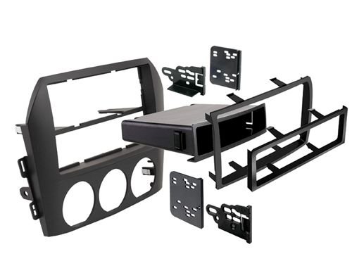 Radioblende Mazda MX-5 (NC1/NC1E) ab 06, Miata ab 06 1-DIN / 2-DIN