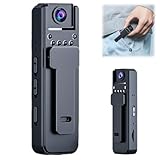 HD Body Worn Camera, High Definition Portable Camcorder, Wearable Night Vision Video Recorder, Loop Recording, Back Clip for Traveling, Driver, Delivery Man, Lecture Recording, Serving Jobs (1)