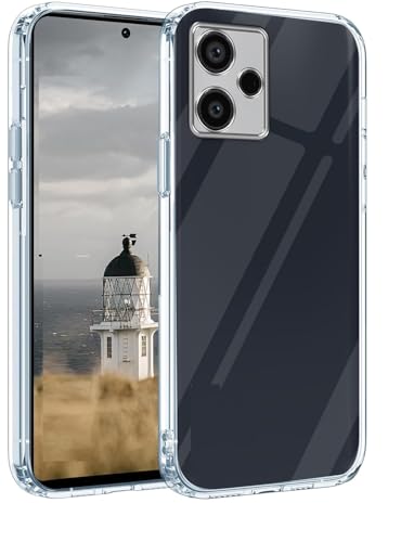 Image of COVERBLACK Flexible Rubber Case Back Cover for Compatible Model with Realme 14T (2025) - Transparent