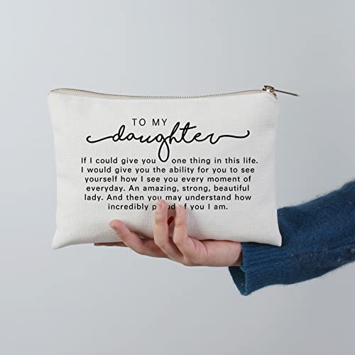 Daughter-Makeup-Bag-Gift-from-Mom-Daughter-Gift-for-Birthday-Graduation-Holiday-Christmas-Cosmetic-Bag-Birthday-Gifts-for-Women-Daughter-Makeup-Organizer-Beach-Bag