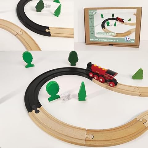 Rails pour Train en Bois Quoti3d 10087 Cover