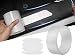 Bseical Cuidado De La Pintura del Coche, Protector Puertas Coche Transparente,Vinilos para Coches,para Coche Puerta, Borde del VehíCulo, Pintura De Coche (3cm*5m)