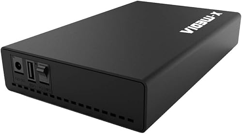 Miniatura 3 de X-MEDIA XM-EN3200 3.5 pulgadas USB 2.0 SATA de aluminio para disco duro, carcasa externa, compatible con disco duro SATASSD de 3.5 pulgadas