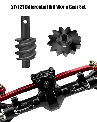 Engranajes de sobremarcha 2T/12T de acero para Axial SCX24 2
