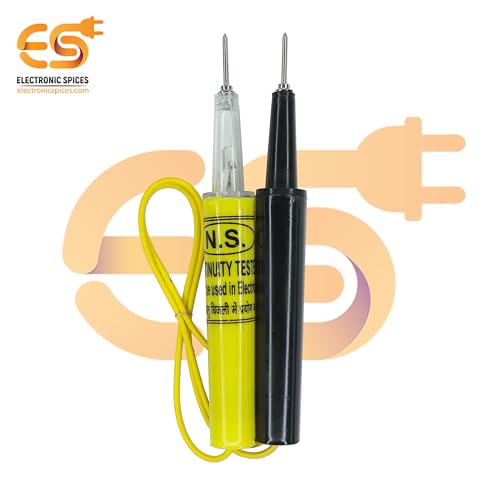 Image of Electronic Spices Continuity Tester Multi-Purpose Tool with Red LED Indicator & Buzzer Sound