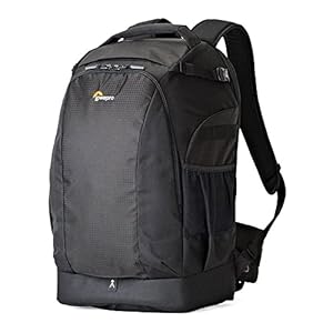 Lowepro Flipside 500 AW II Kamerarucksack, passend für spiegellose Kameras, kompakte Drohnen, DSLR mit Objektiv, zusätzliche Objektive, Schwarz, LP37131-PWW
