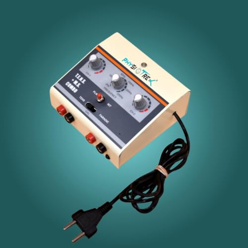 Image of PHYSIOTREX Electrotherapy Equipments Tens and EMS Combo Machine for Physiotherapy With 1 Year Warranty