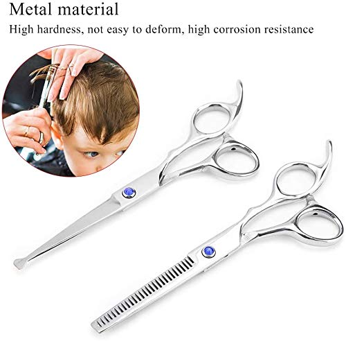 Ensemble de coiffure à la maison avec ciseaux de coupe ergonomiques