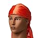 KISS Red Power Wave Silky Satin Durag Extra Long Tails (Orange)