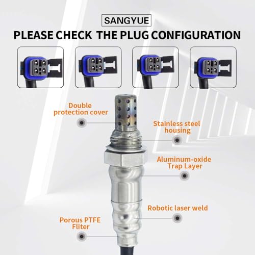 Sensor de Oxígeno 4PCS para Motor 3.6L Buick y Chevrolet miniatura 2