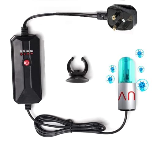 Mini UV Disinfection Lamp for Home and Aquarium