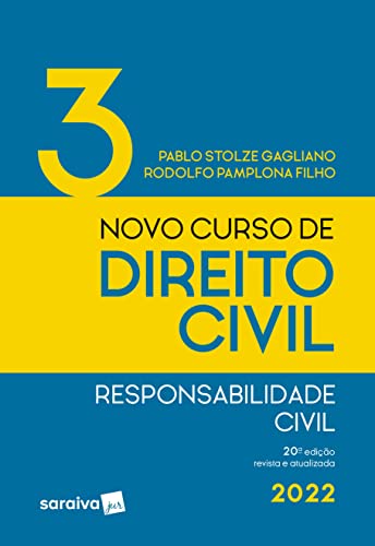 livro novo curso de direito civil responsabilidade civil Ed. 2022