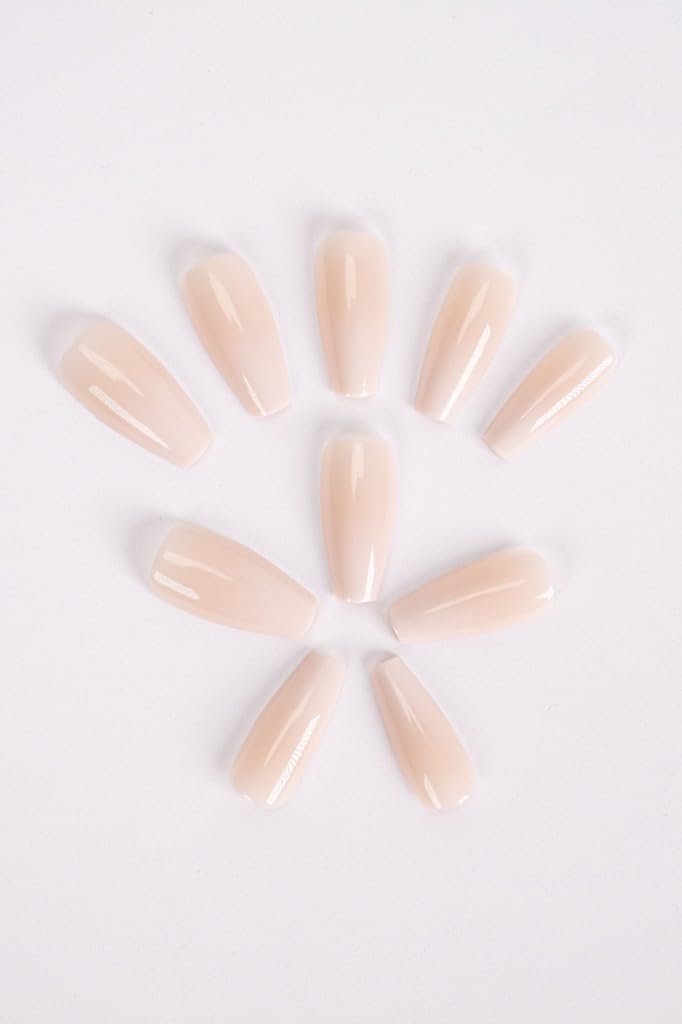 Pop Beauty Takma Tırnak Seti & Zararsız Yapıştırıcı Desenli