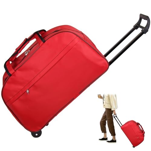 Duffle Bag with Wheels and Handle, 20.5x12.6x9.5 Inch Waterproof Travel Bag, Large Capacity for Men, WomenDuffle with Wheels3