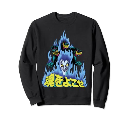 Sweat Disney Villains Hades And Cerberus Kanji pour homme et femme look streetwear