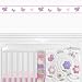Pink and Purple Butterfly Baby and Childrens Wall Border by Sweet Jojo Designs