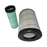 Air Filter 600-185-5110 Compatible for Komatsu PC220-8M0 PC240-8MO PC270-8MO PC300-7 PC306-7