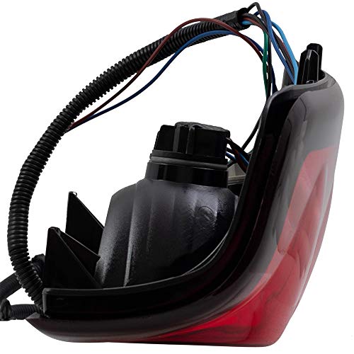 Brock Replacement Driver And Passenger Set Tail Lights Compatible With 2004-2007 Silverado Fleetside Pickup Truck 19169004 19169005 #TOP5