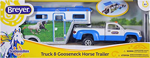 Breyer Stablemates Truck & Gooseneck Trailer (1: 32 Scale), Multicolor