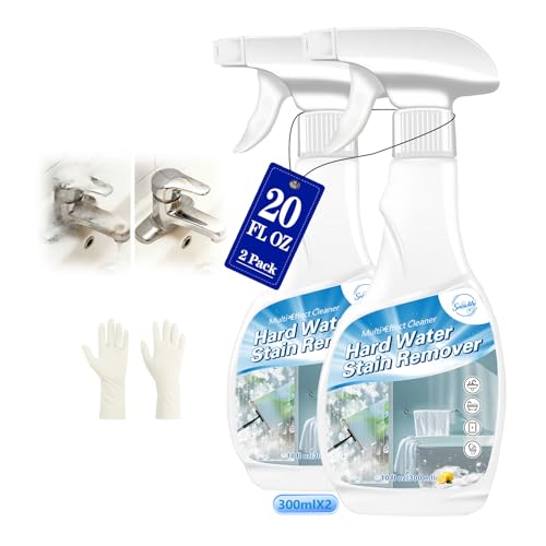 Snowlily Water Stain Remover 20Oz Glass & Tile Cleaner