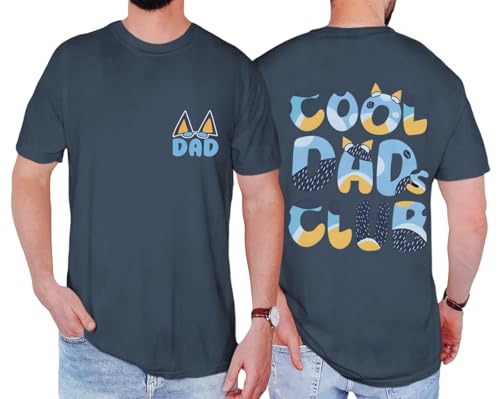 Funny Dad Shirt Men Cool Dad Club Graphic Tshirts Father's Day Shirts Dad Birthday Gift Cute Tees Dad Life Tops