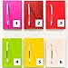 Grevosea 4 Sheets Consecutive Number Vinyl Stickers 1 to 100 1.5 Inch Number Stickers Square Self Adhesive Labels Number Decals for Inventory Storage Organizing Boxes Bins Toolbox (White)