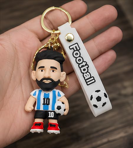 Image of Cute 3D Keychain | Keyring & Quirky Bag Charm | Hard Silicone, Unbreakable | Travel Essential | Kids Friendly | Strap & Bag Hook