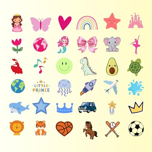 100 Etiquetas para Ropa Personalizadas con Nombre - Marcador termoadhesivo infantil para niños, vuelta al cole, guardería - Etiquetas de tela para camisetas, abrigos... (B)