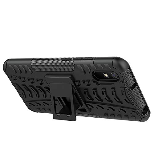 Image of Glasgow Back Case Cover Designed for Mi Redmi 9i - Black