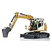 TOUCAN RC HOBBY 1/14 RC Hydraulic Excavator 914 5-Ways Valve Metal Remote Control Digger Model,US in Stock