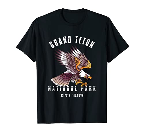 Retro Vintage Grand Teton National Park Wyoming EE. UU. Camiseta