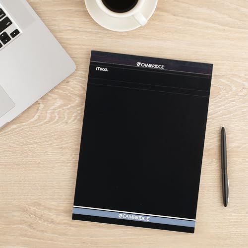 Caderno com linhas quadriculadas Cambridge Mead Wirebound 06194, 70 folhas, marfim