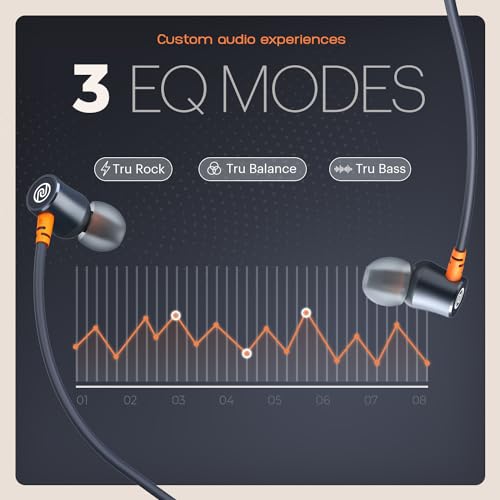 Noise Airwave Bluetooth Neckband Earphones, 50H Midnight Blue-Airwave - Image 5