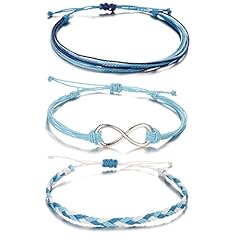 I:3Pcs Blue Infinite